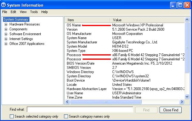 MU Engineers: Check operating system is 32 bit or 64 bit??