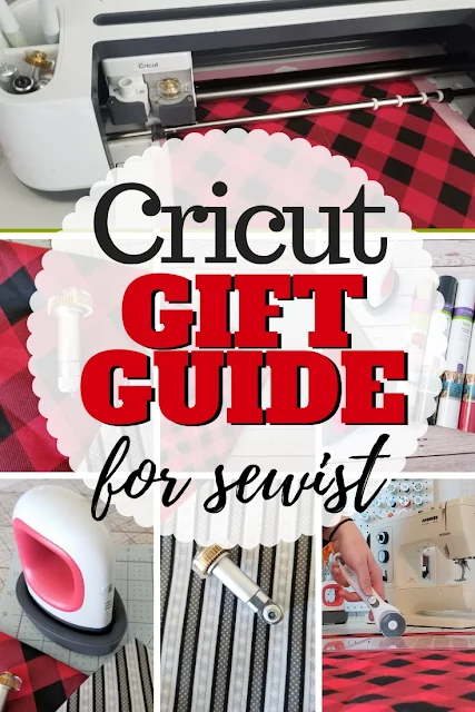 A great gift guide for Cricut users, especially those who enjoy sewing or want new tools to sew with. #ad #cricutcreated