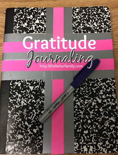 Blog With Friends, multiblogger posts based on a theme, this month's theme is Reflection. Rabia of The Lieber Family Blog shares Gratitude Journaling | Presented on www.BakingInATornado.com