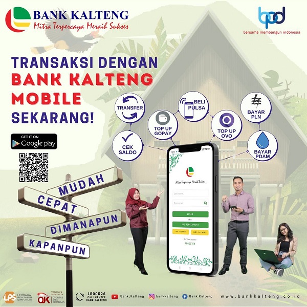 Cara Mudah Aktivasi Bank Kalteng Mobile - zonakeuangan.com