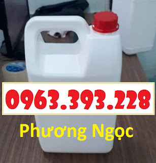 Can nhựa 5 Lít đựng hóa chất, can 5L nhựa HDPE 8769d543202cc4729d3d