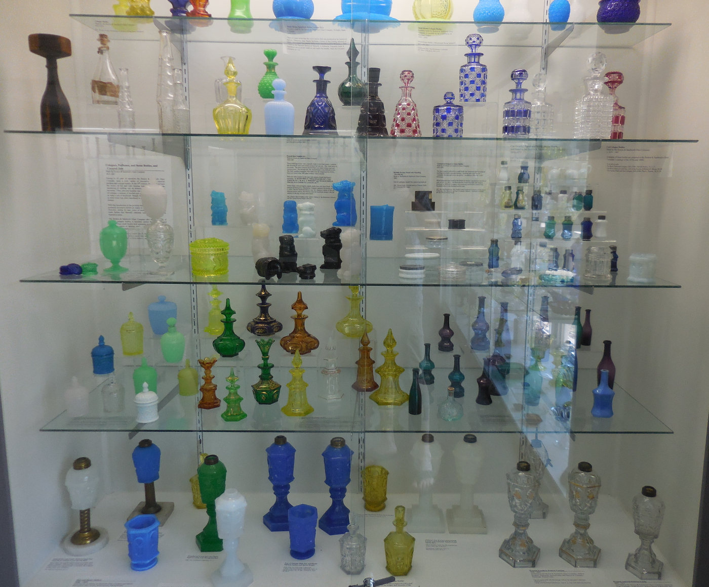 Quiet Corner Glass Sandwich Glass Museum