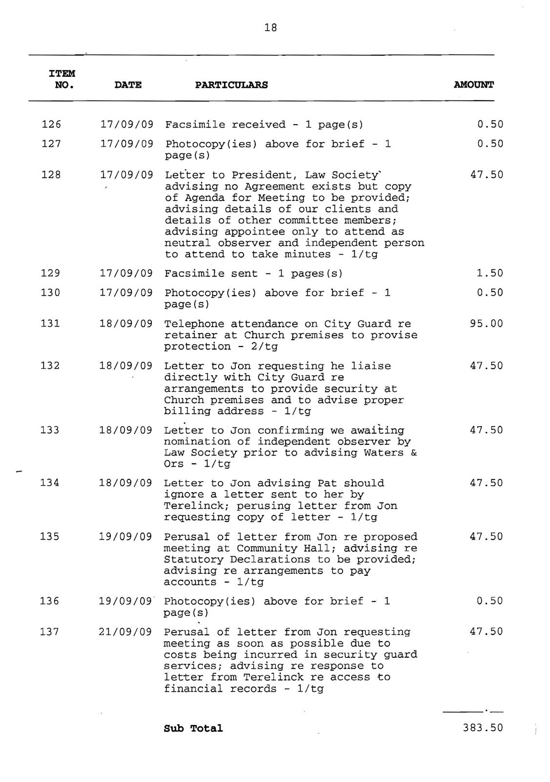 Filed Application for Assessment of Solicitor/Client Costs Filed Application for Assessment of Solicitor/Client Costs