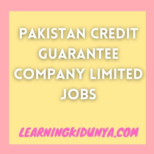 Pakistan Credit Guarantee Company Limited Jobs 2021 | Learning Ki Dunya