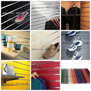 Móc treo cài tấm gỗ slatwall, rãnh nẹp nhôm giá rẽ cháy hàng - 11