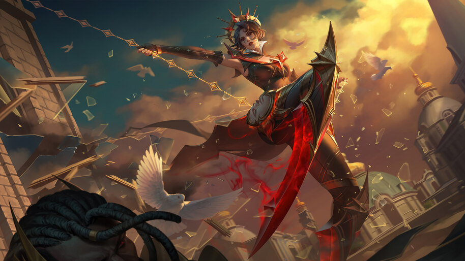 Arcana Camille LoL League 4K 8K #7090a Wallpaper iPhone Phone