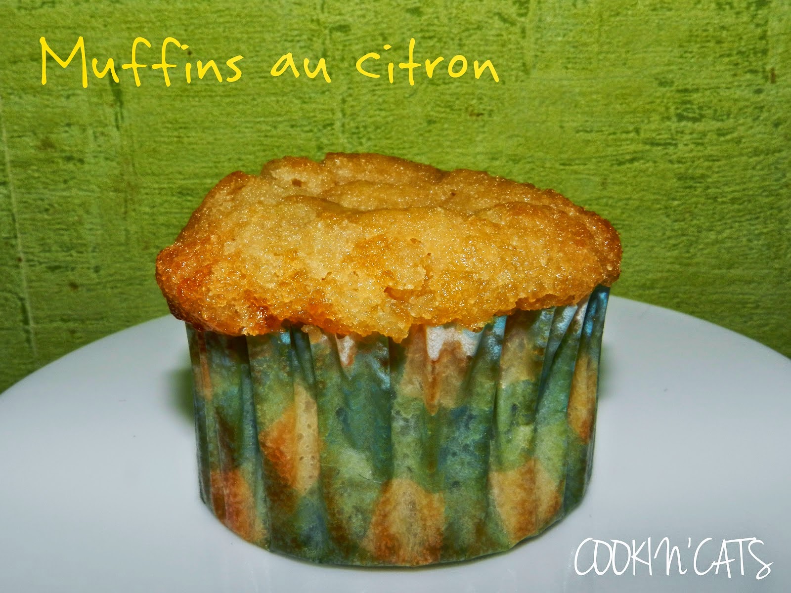 SANS GLUTEN SANS LACTOSE Muffins au citron sans gluten et sans lactose
