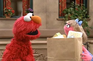 Elmo says hooray for underpants and encounters Prairie Dawn. Sesame Street Elmo's Potty Time