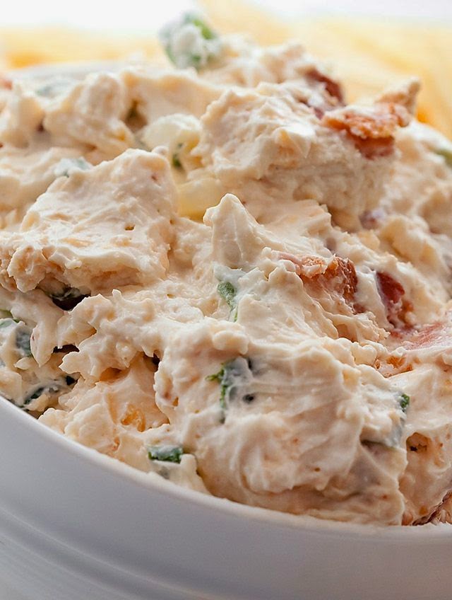 Food Holiday Recipes Bacon Horseradish Dip