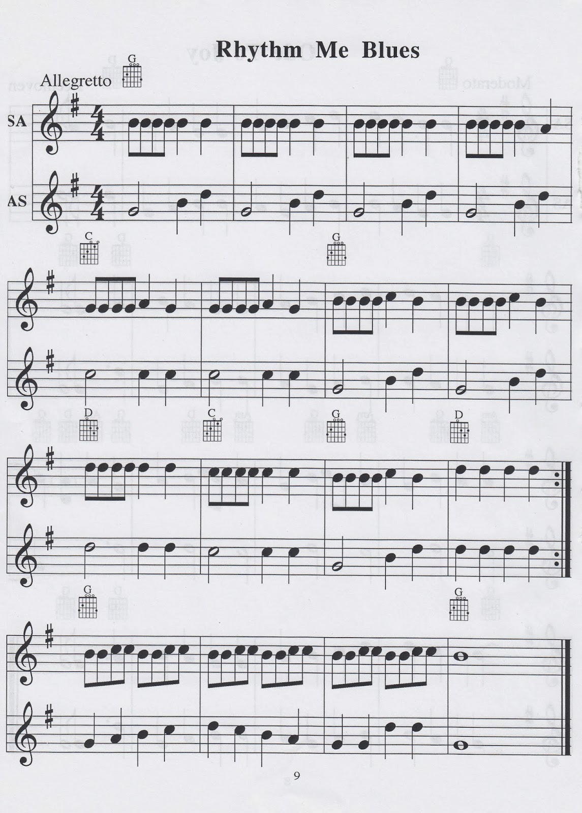 Recorder Rhythm Recorder Ensemble Without Tears