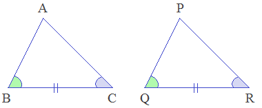 Angle-Side-Angle (ASA) axiom