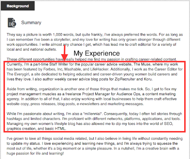 Write my summary for me
