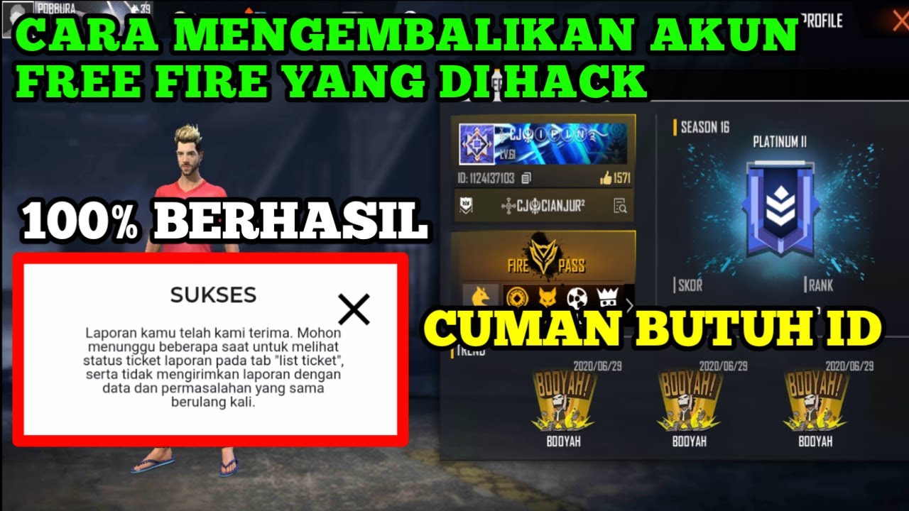 Cara Mengembalikan Akun Ff Yang Di Hack 2021 - Guru IPS