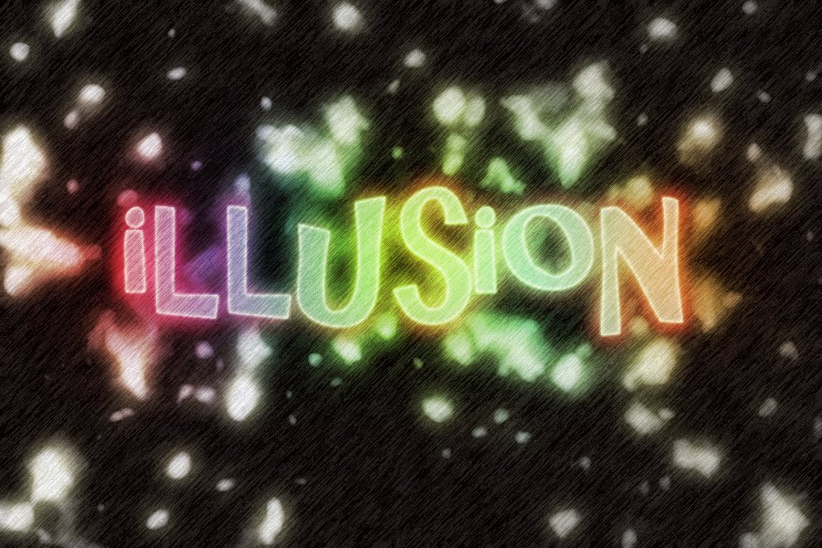 A Little Bit of Everything Make a spray paint text in