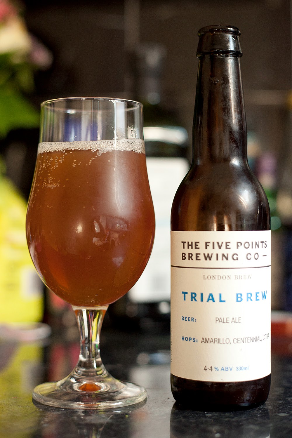 Reverend Beer Five Points Brewing Company, Trial Brew Pale Ale