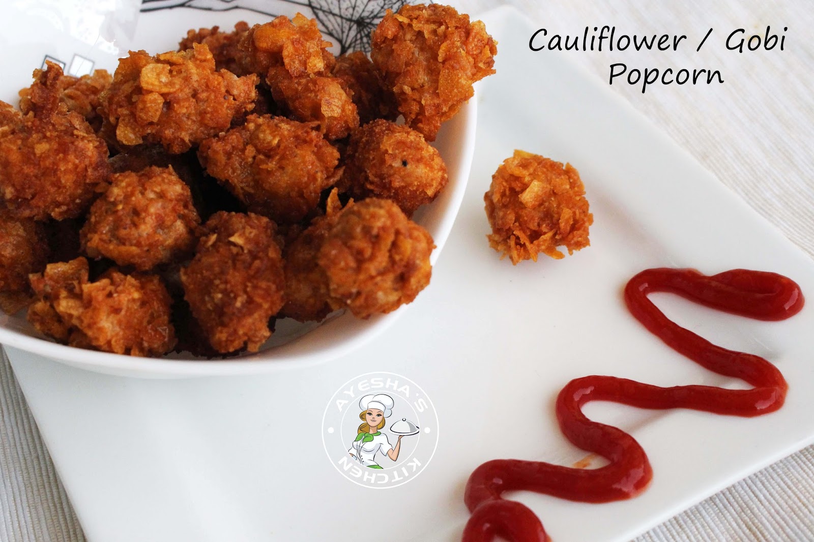 CAULIFLOWER POPCORN VEG SNACK RECIPES