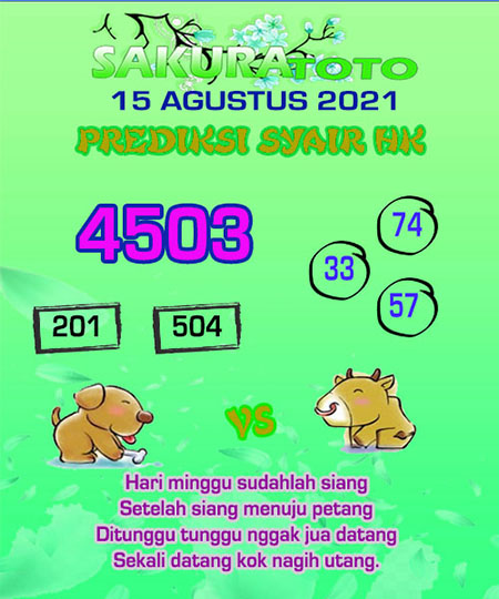 Prediksi Togel Hongkong Minggu 15 Agustus 2021 Prediksi Hk Malam Ini