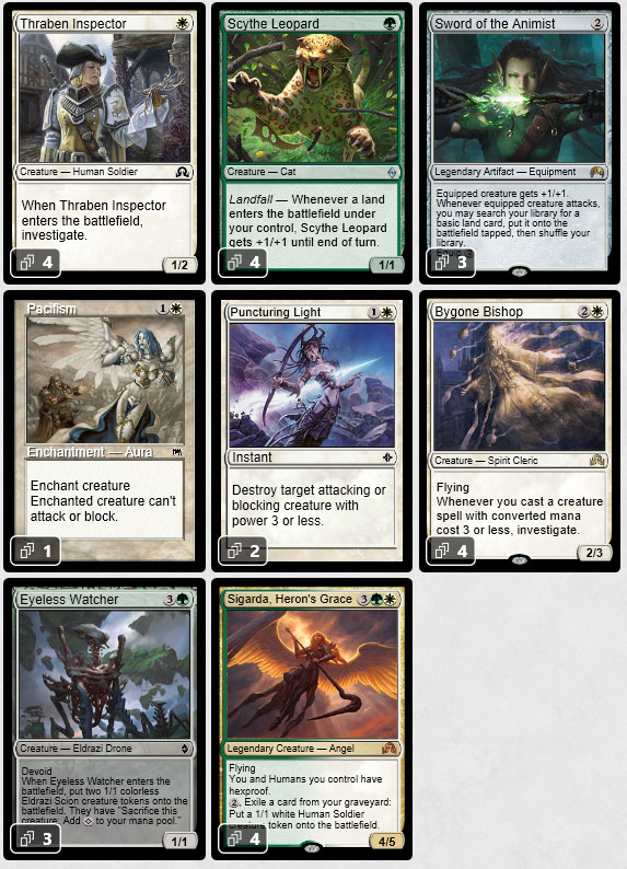 Magic the Gathering Adventures [Standard] Investigate and Zombie early