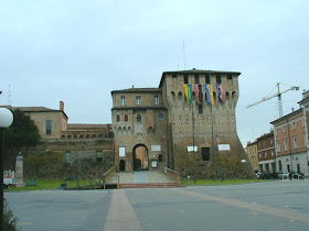 The Rocca Estense in Lugo di Romagna now serves as the town's municipal offices