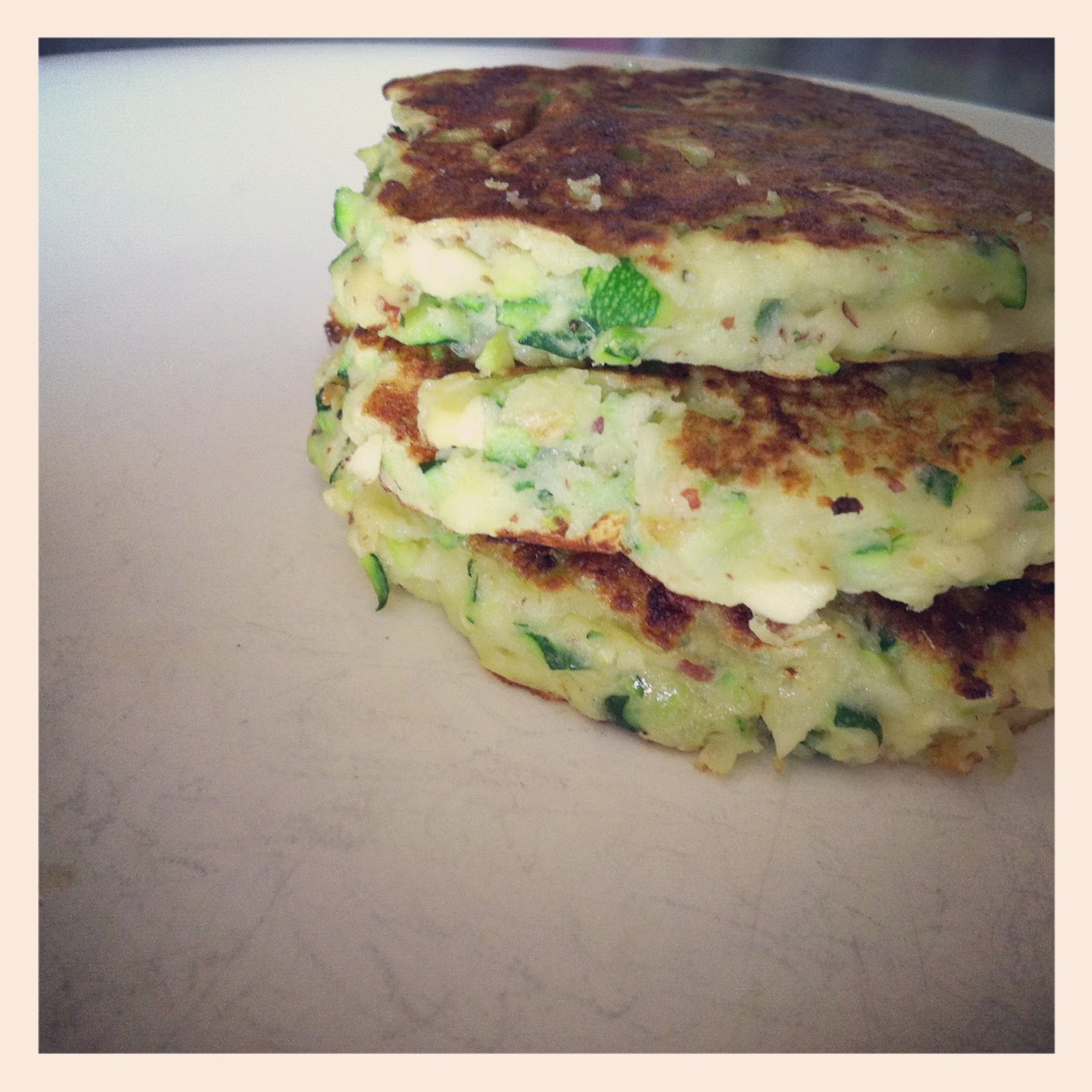 savory zucchini fritters