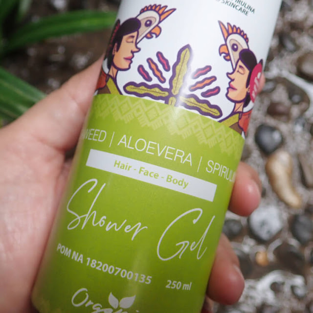 review shower gel organic lombok