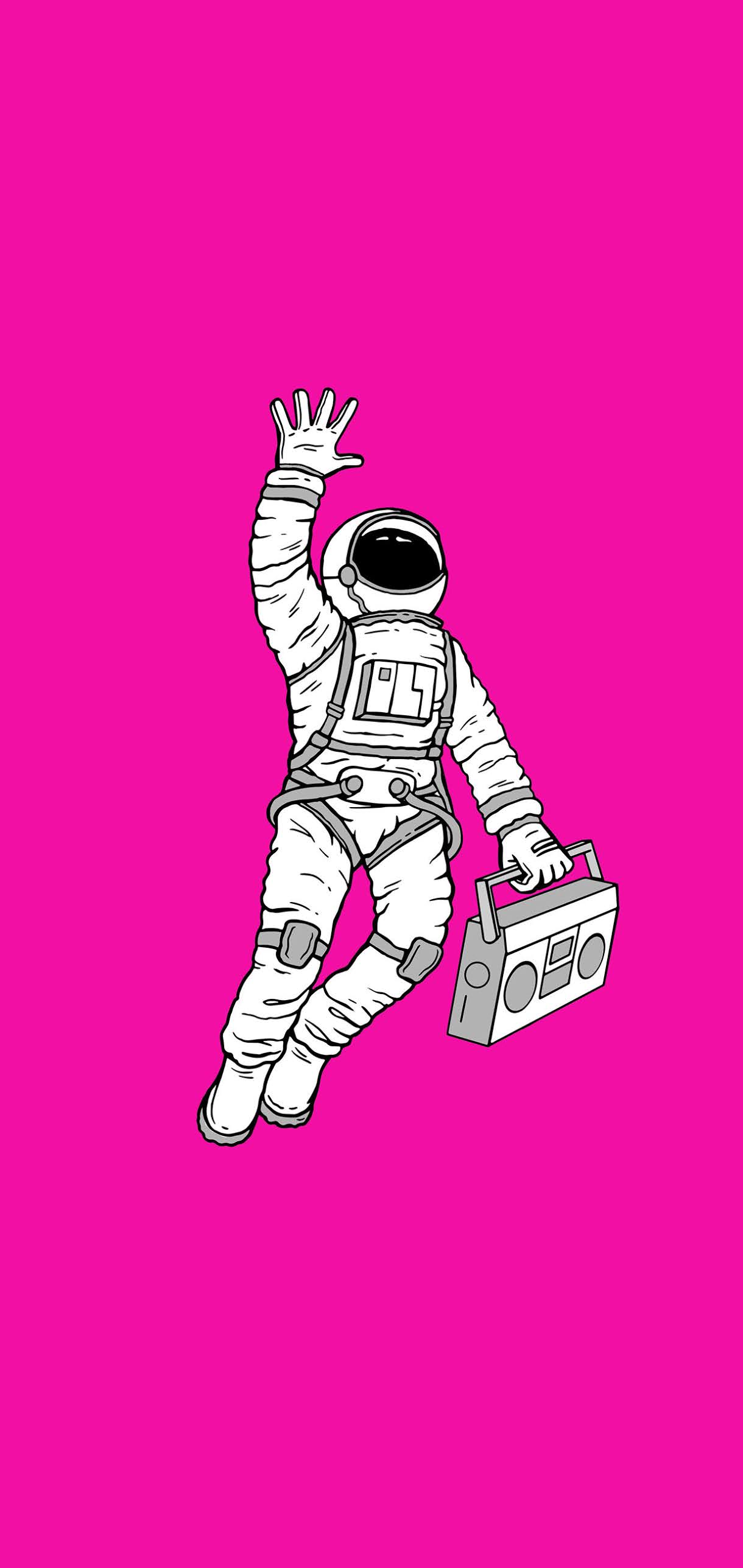 Aesthetic iphone wallpaper - astronaut