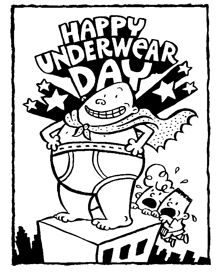 underwear coloring pages - photo #25