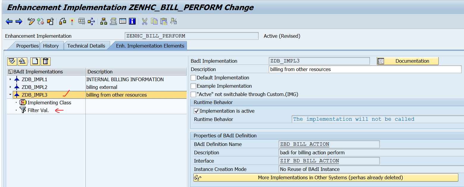 TECHSAP Kernel BAdI How to Use Kernel BAdI with limited filter Use?