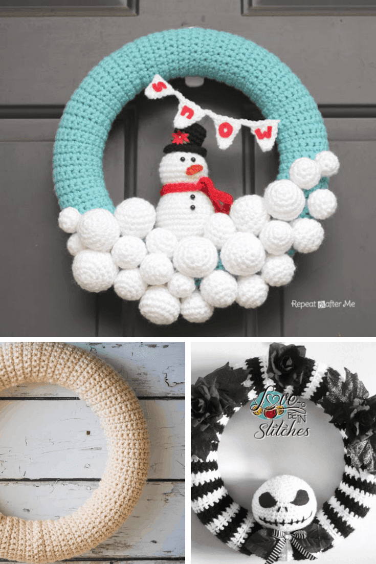 Crochet Wreath Ideas Crochet Wreath Ideas