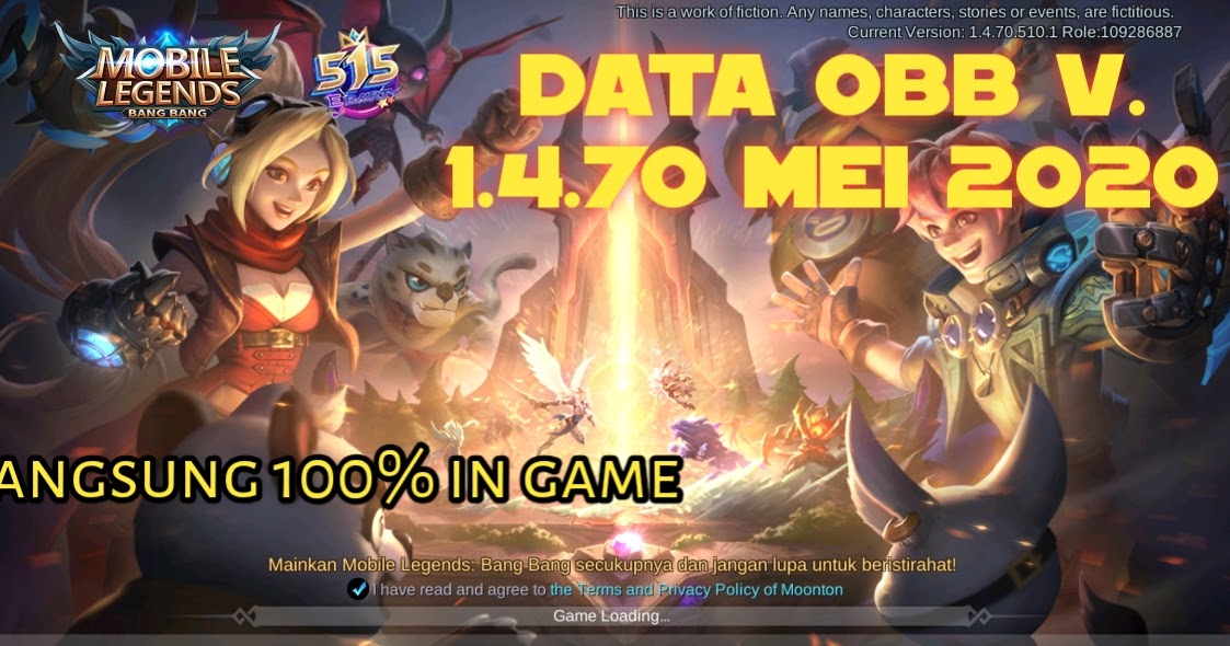 Download Data Mobile Legends Versi Terbaru Mei 2020 - RIZKI UP