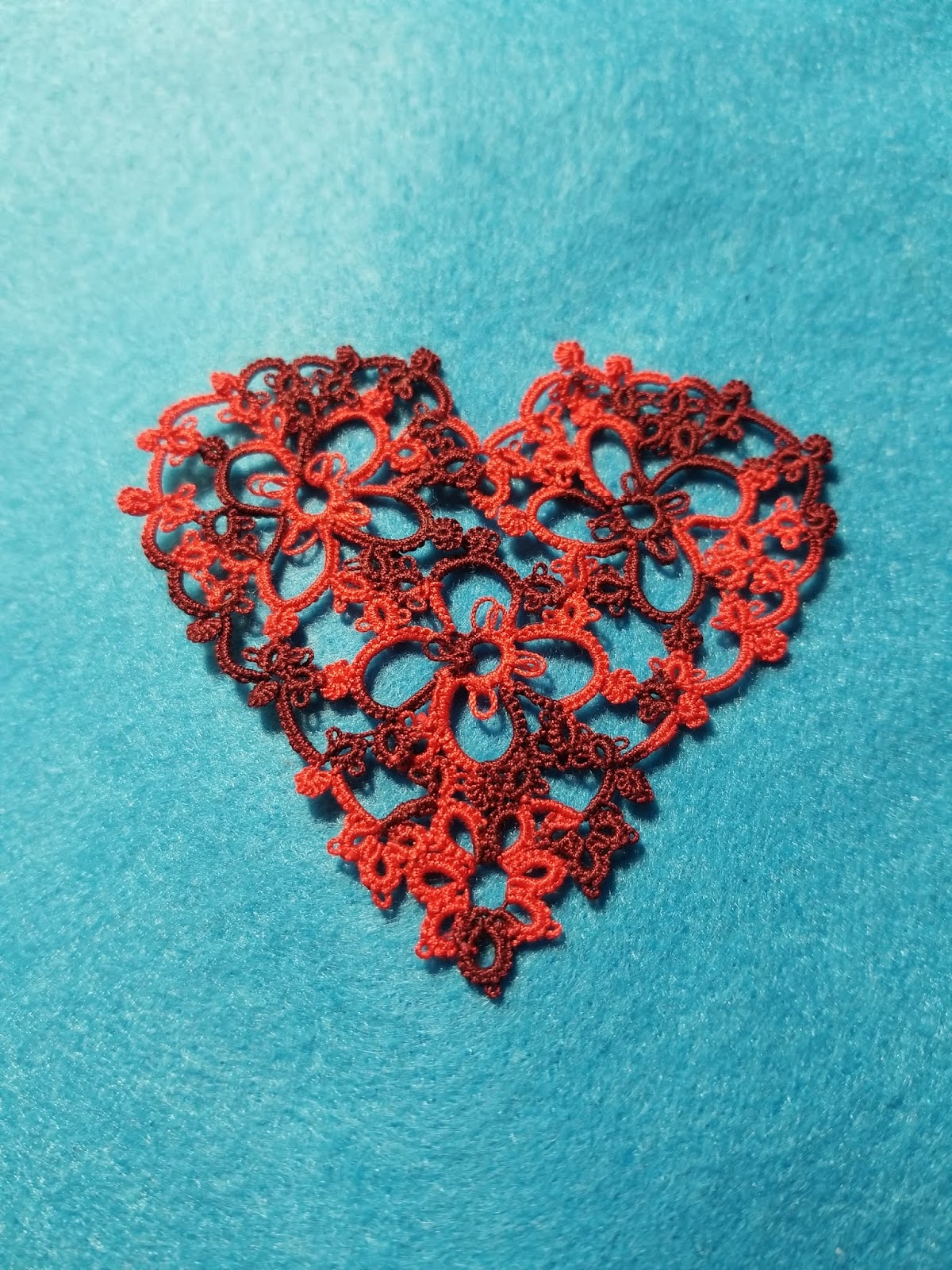 Carollyn's Tatting Blog Victorian Heart With Tatting