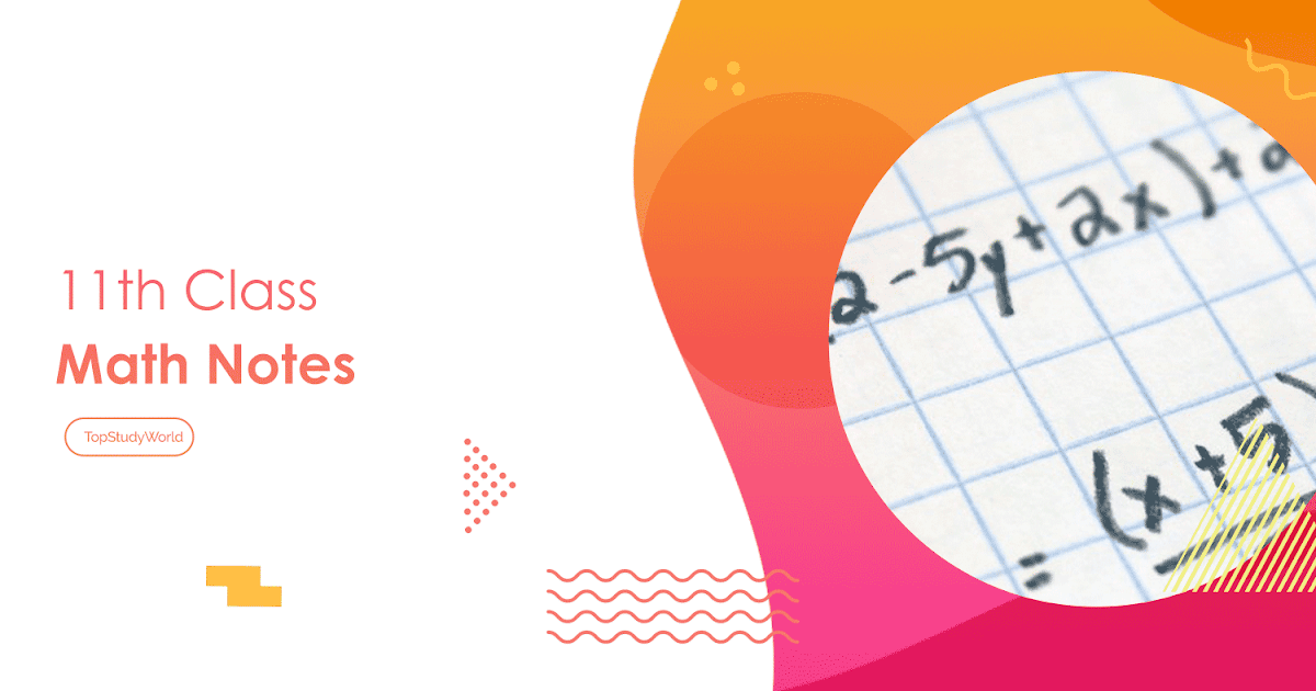 11th Class Math Notes with Solutions For Federal Board (PDF) Top