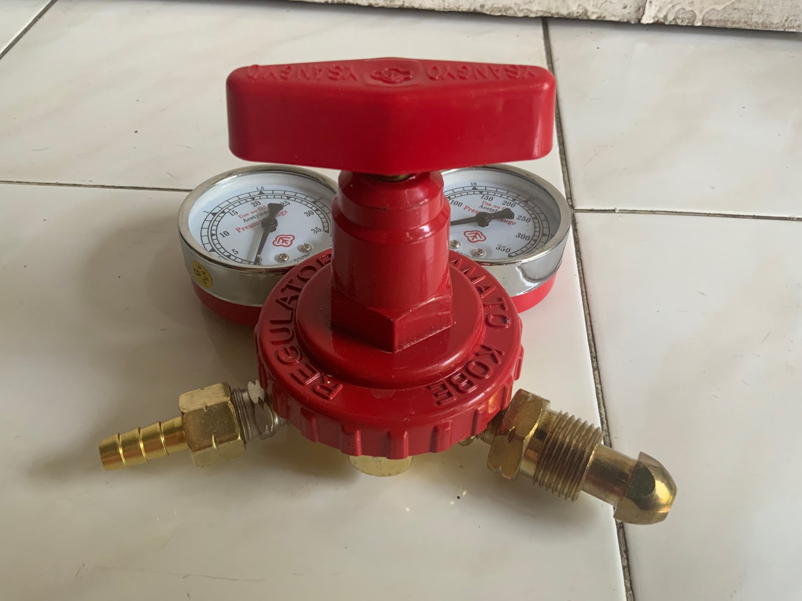 jual gas asetilin, jual keran regulator acetylene wilayah bogor, toko distributor gas acetiline sentul asetilin