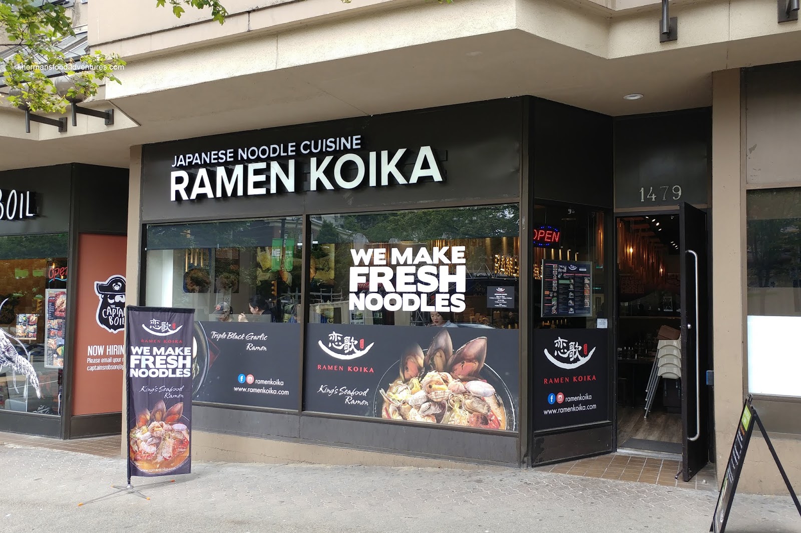Sherman's Food Adventures Ramen Koika (Robson)