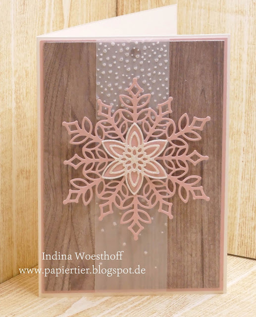 Flockengestöber | papiertier Indina | Stampin' Up! | Angebot im November