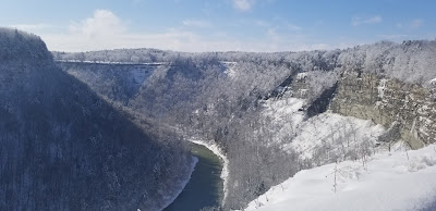 Letchworth State Park in winter