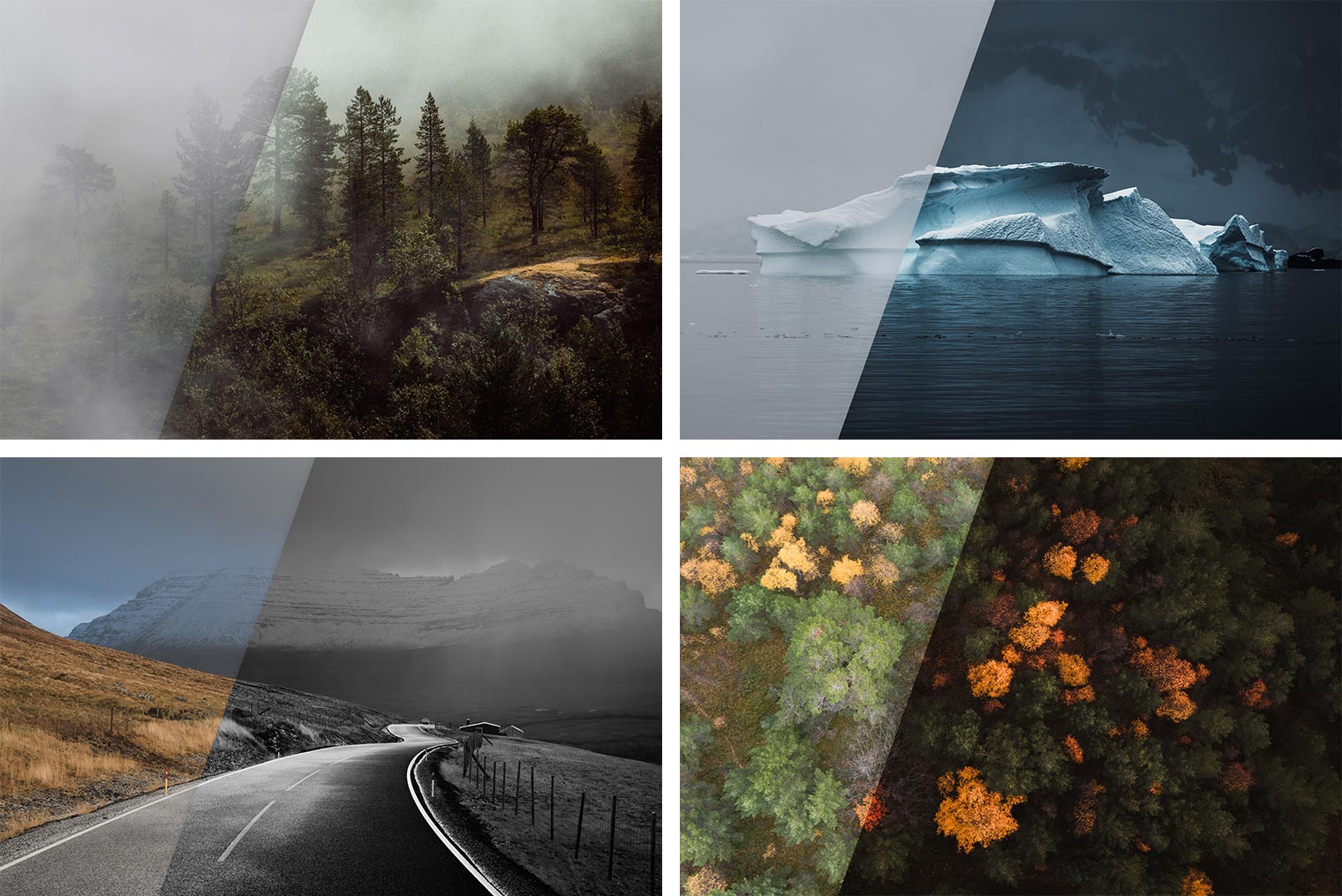 Professional Lightroom Preset Packs for Landscape & Travel Photography (XMP, LR)