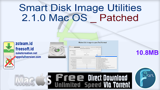 Smart Disk Image Utilities 2.1.0 Mac OS _ Patched