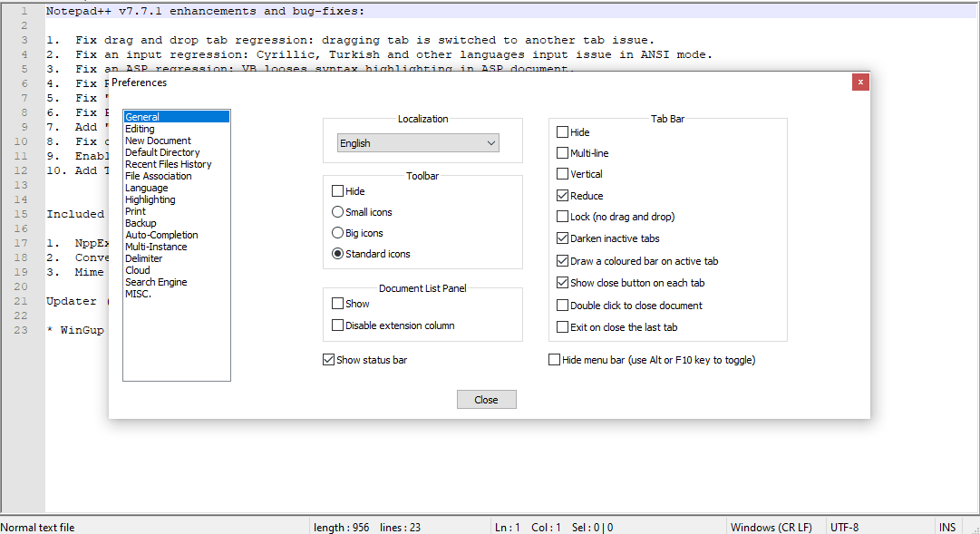 Download Notepad Plus Plus v 7.7.1 64 dan 32 bit Terbaru Gratis