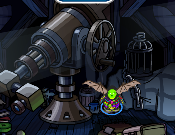 Club Penguin Susurrante: Mini-misión: "Tecnología hechizada"