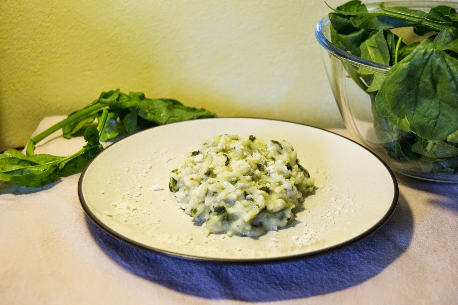 MammAleInCucina RISOTTO CON SPINACI E ZOLA