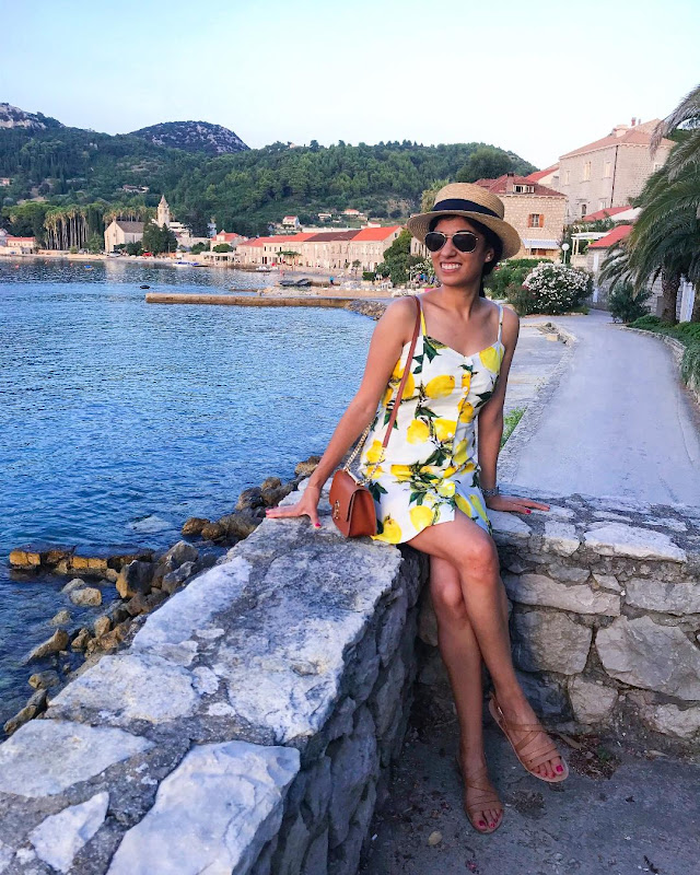 Summer Outfit Lopud Island Croatia