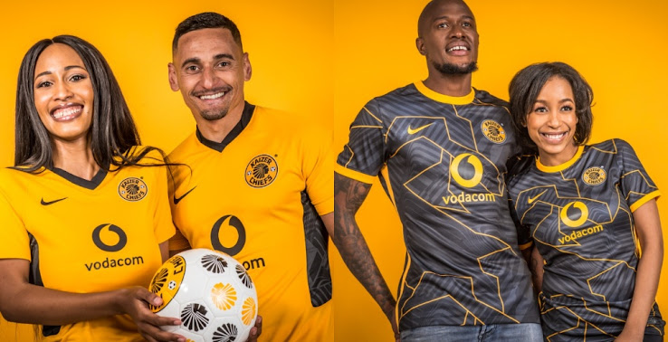 Kaizer Chiefs Launch 21/22 Nike Home & Away Shirts - SoccerBible