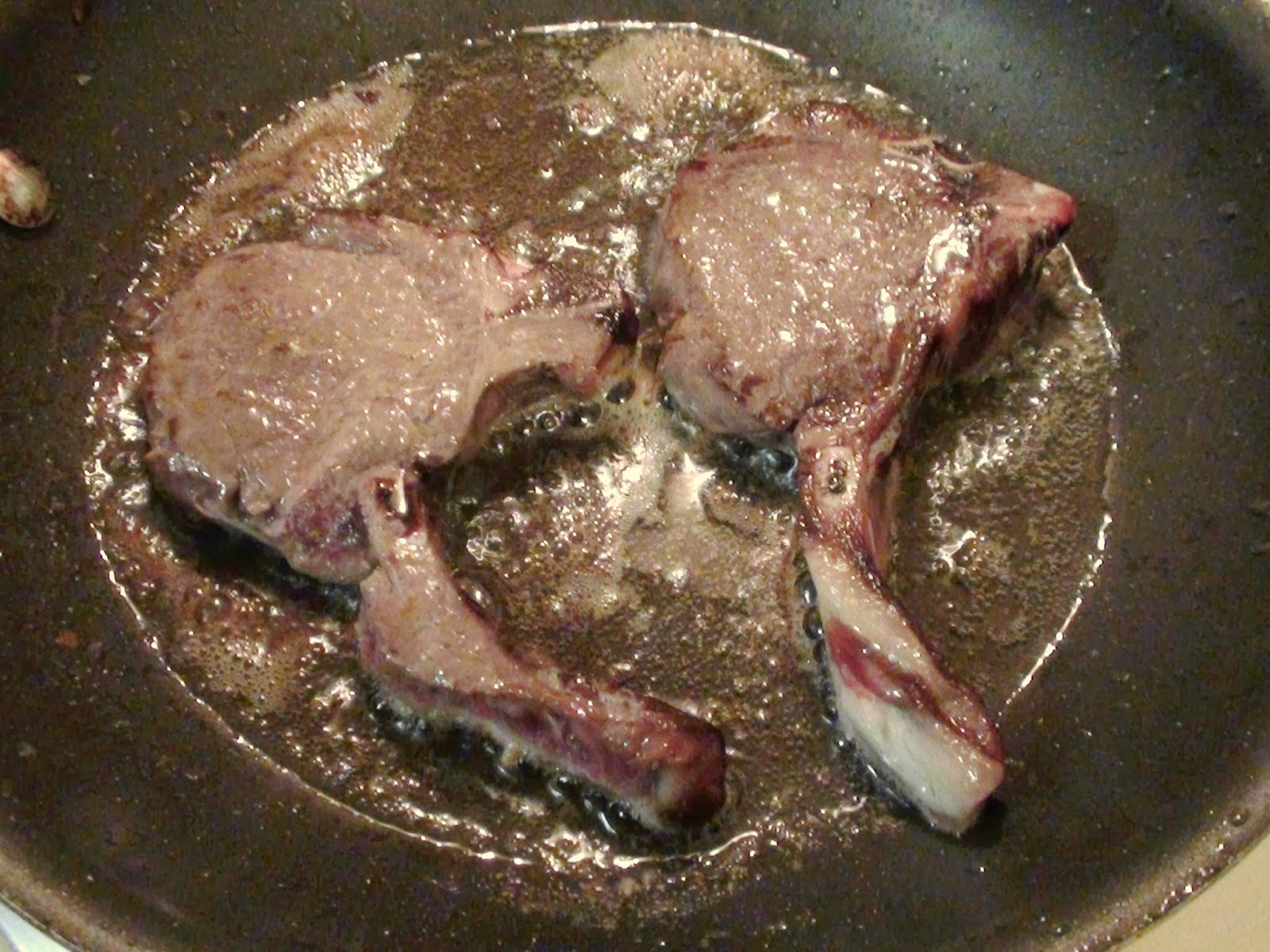 zsuzsa is in the kitchen DEER CHOPS