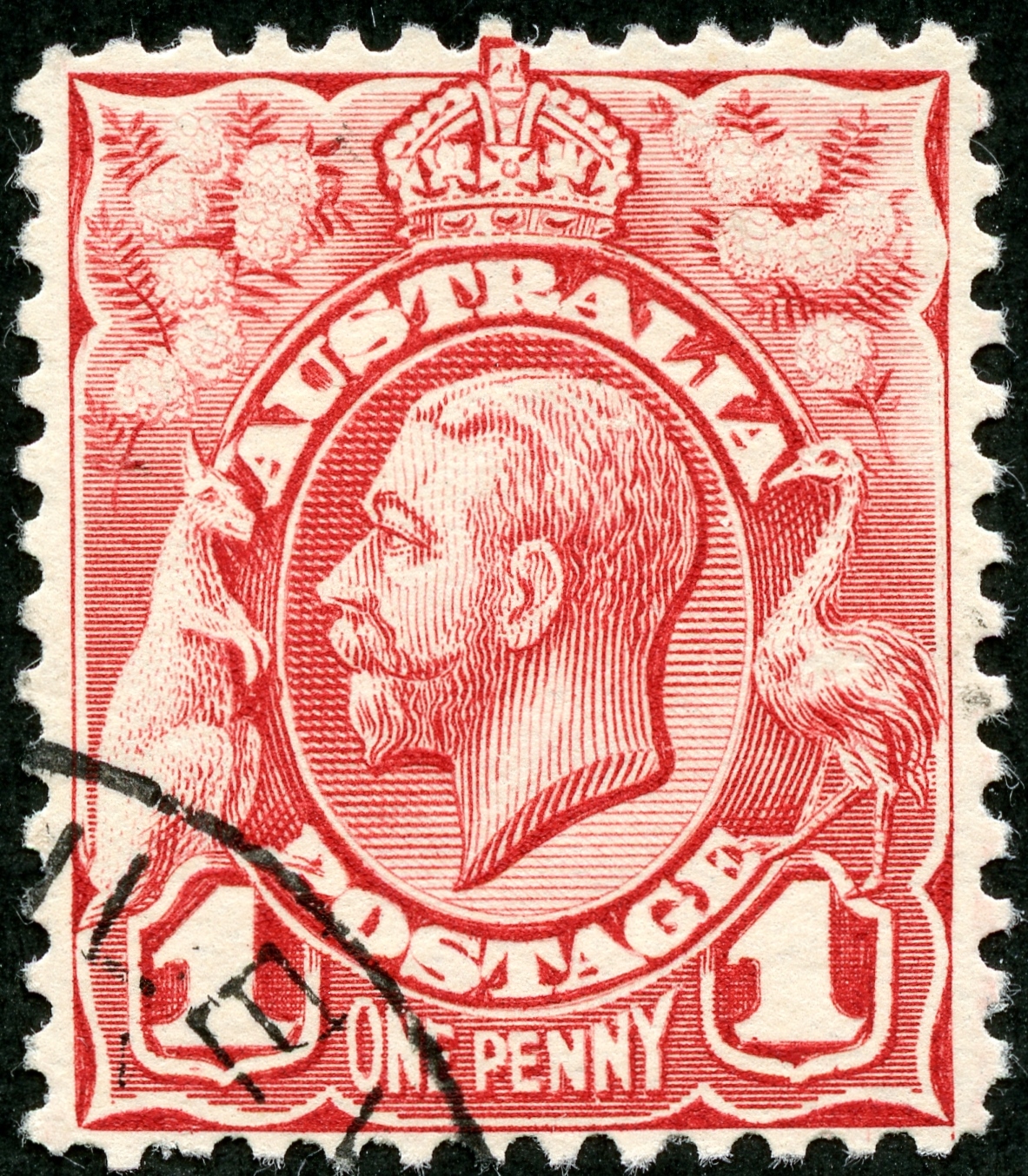 Big Blue 18401940 Australia the KGV stamps