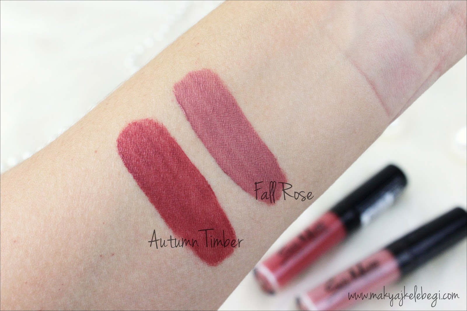 FLORMAR SILK MATTE RUJ DENEYIMI // FALL ROSE MAKYAJ KELEBEĞİ