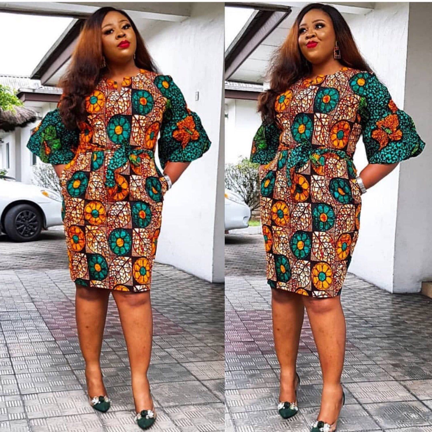 Modern African Print Dresses For Beautiful Lady