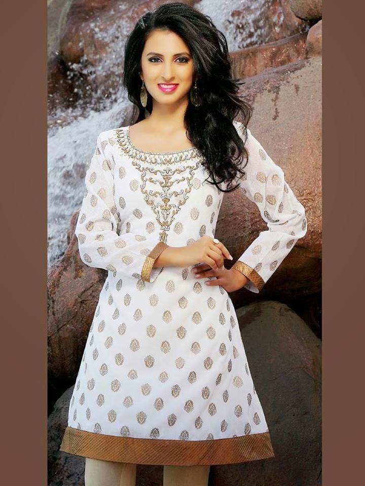 New Designs Of Ladies Kurti And Tunic For Formal And Casual Wear By