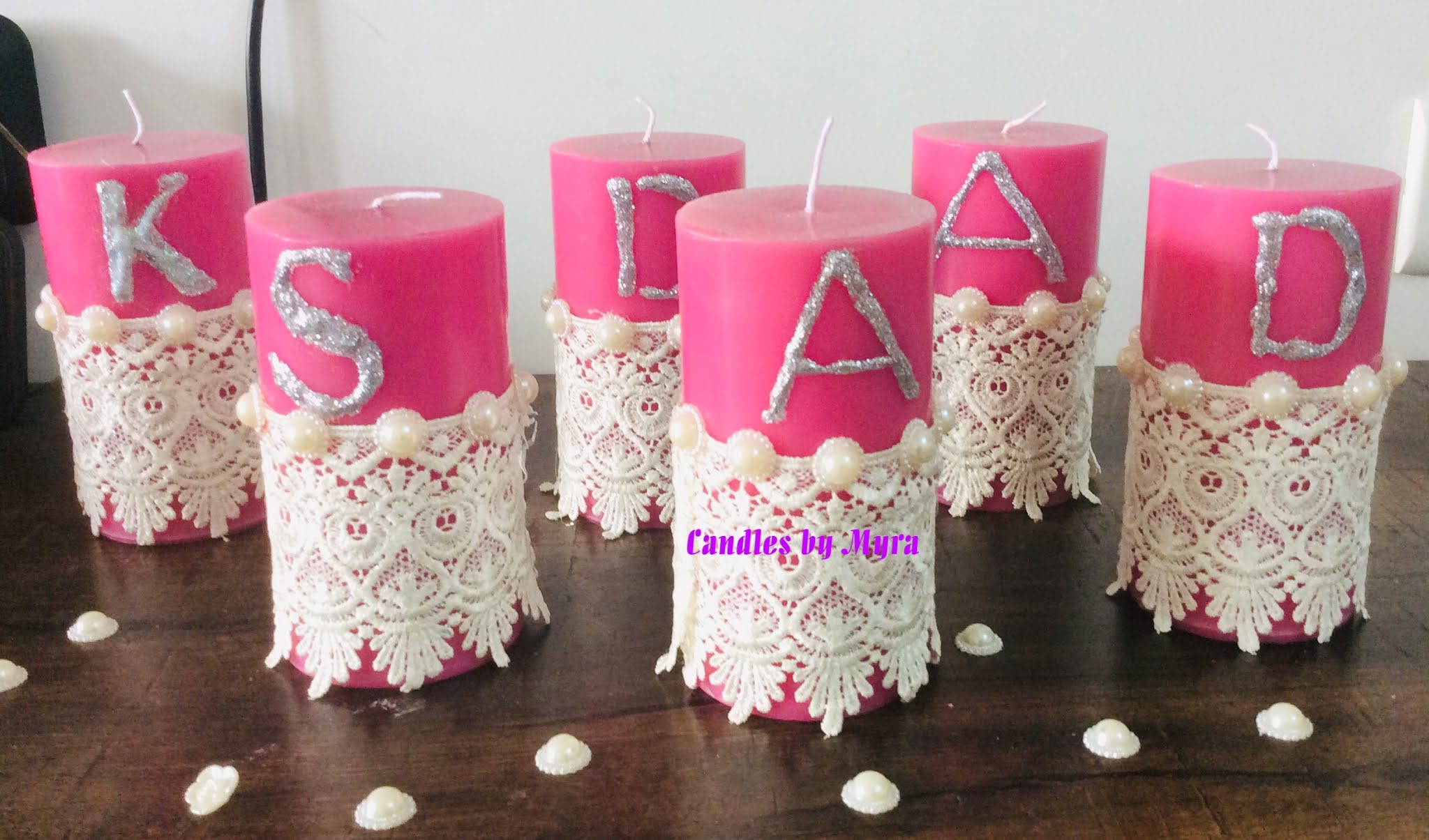 Myraah Candles Pillars Candles