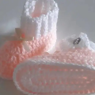 Botas de Bebé a Crochet